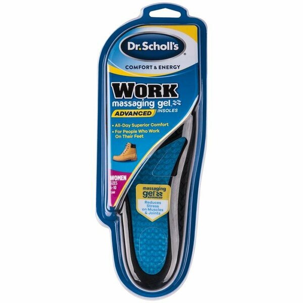 Dr Scholls INSOLES WRK WMN 6-10 1PR 888853590646